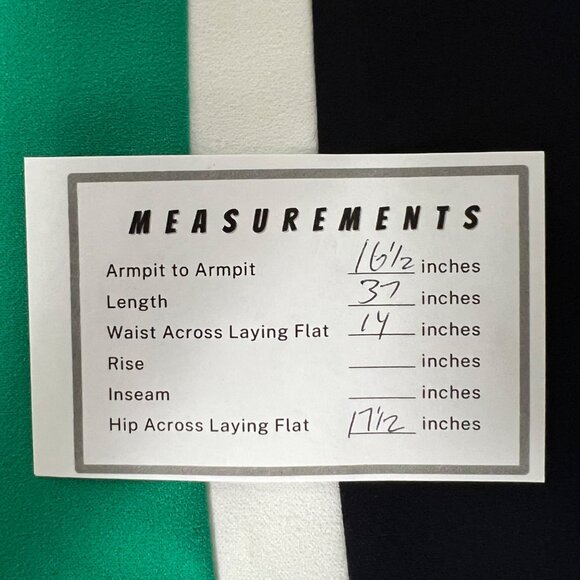 Tommy Hilfiger Womens Striped Colorblock Sheath Dress Green Blue size 4 - Picture 12 of 12